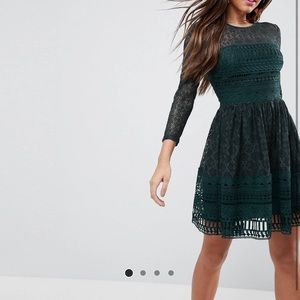 Green dress. ASOS